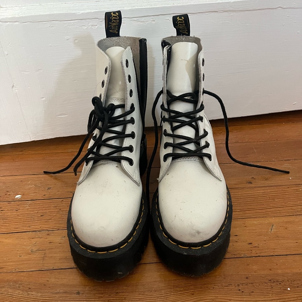 Dr. Martens White Men's Boots